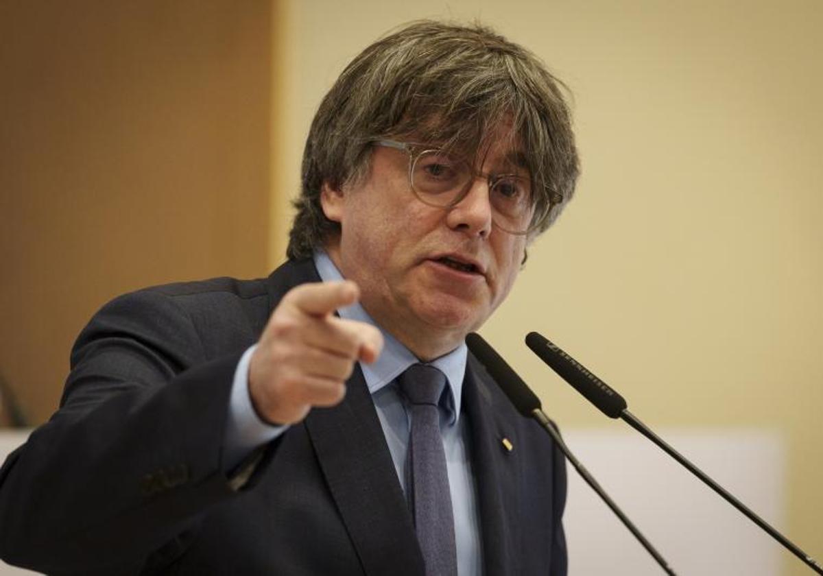 El expresident de la Generalitat Carles Puigdemont