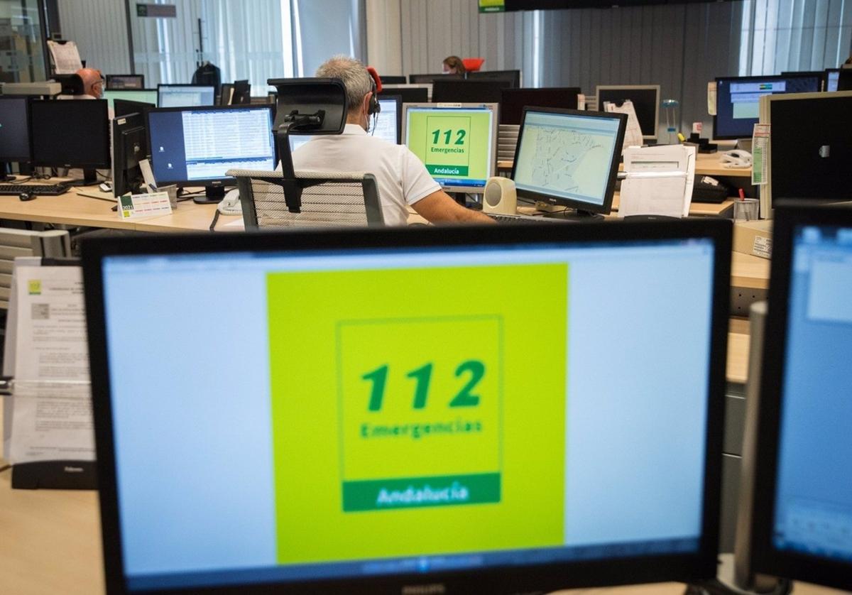 Centro de control del Servicio de Emergencias 112