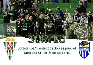 ABC Córdoba te regala 15 entradas dobles para el Córdoba CF - Atlético Baleares del domingo 10