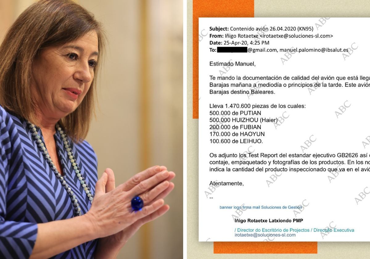 La trama de Koldo contactó al correo personal de un director de Armengol: «Estimado Manuel»