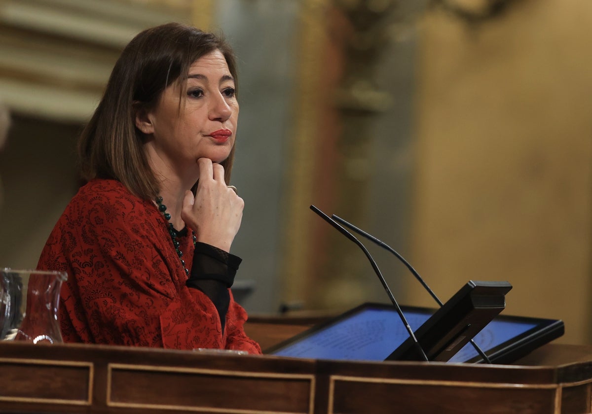 Sigue en streaming la comparecencia de Francina Armengol en el Congreso para dar explicaciones sobre el caso Koldo