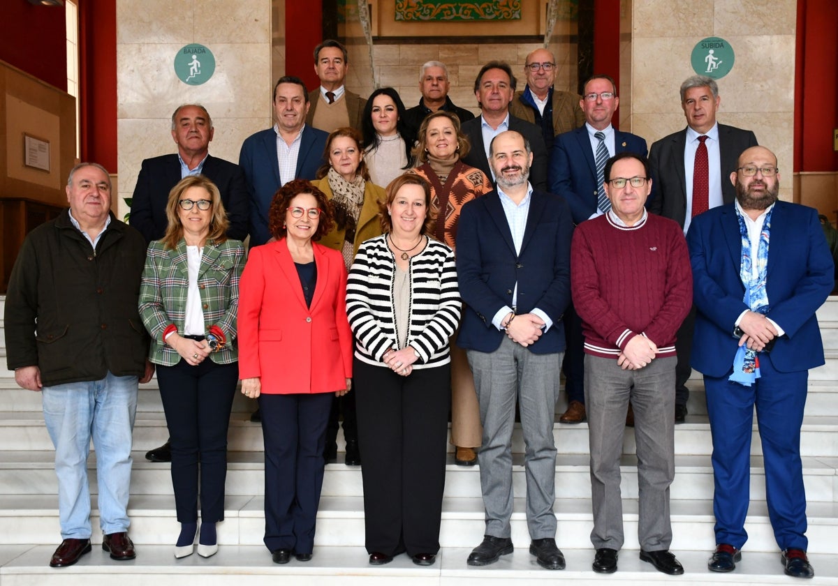 Diputados y senadores por Toledo se han reunido en la Diputación con Conchi Cedillo