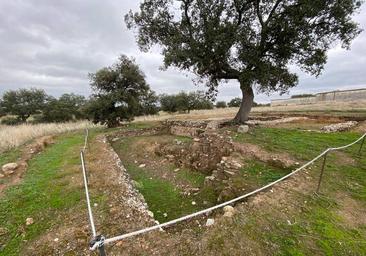 Aflora la trama urbana de la ciudad romana de Solia en El Guijo