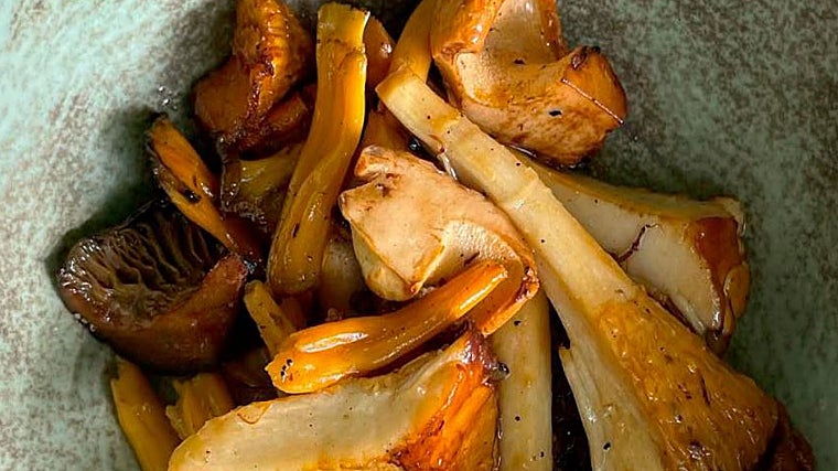 Setas a la brasa de Saó