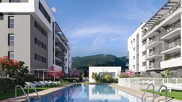 Infografía de las zonas comunes de Metropolitan II