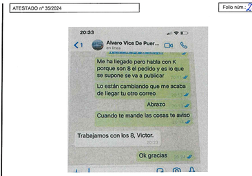 El cargo cesado por Óscar Puente trató la compra de mascarillas directamente con el comisionista