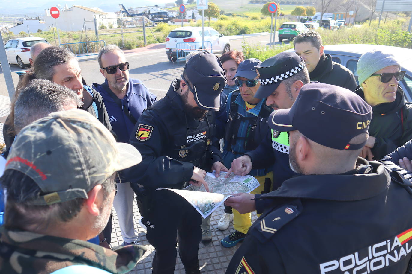 Fotos: así ha sido la búsqueda del hombre de 83 años desaparecido en Lucena