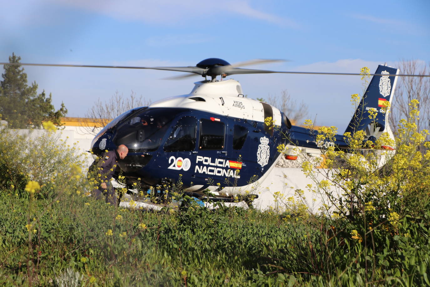 Fotos: así ha sido la búsqueda del hombre de 83 años desaparecido en Lucena