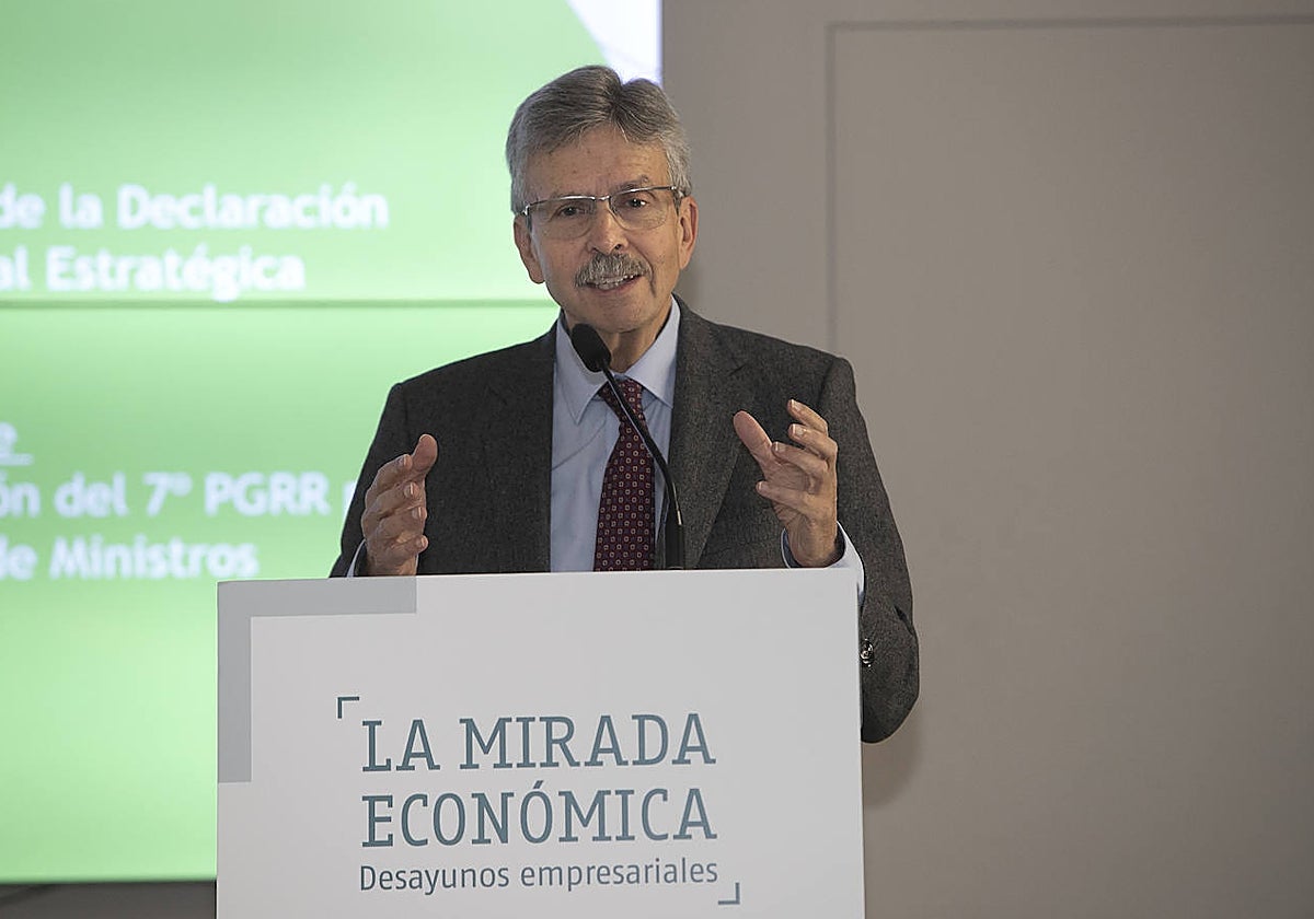 José Luis Navarro, durante su participación en La Mirada Económica