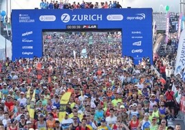 Zurich Maratón Barcelona 2024: calles cortadas y cortes de tráfico previstos hoy por la carrera