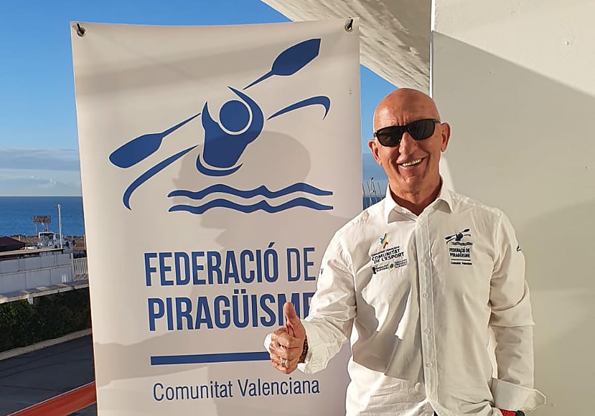 Imagen de archivo del presidente de la Federación de Piragüismo de la CV, Juan Antonio Cinto