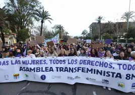 Fotos: la nutrida manifestación del Día de la Mujer en Córdoba