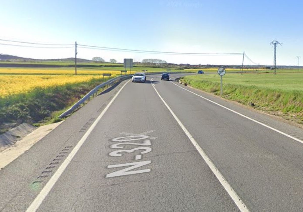 Una colisión entre dos vehículos en Torrejón de Rey provoca problemas de tráfico en la carretera N-320