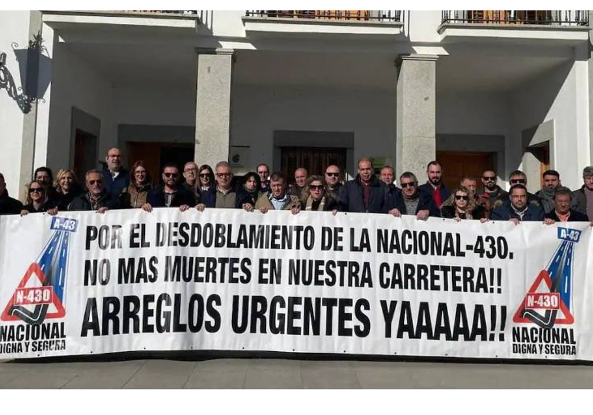 Más de 50 municipios de las provincias de Ciudad Real, Badajoz y Cáceres están agrupados en la Plataforma N-430