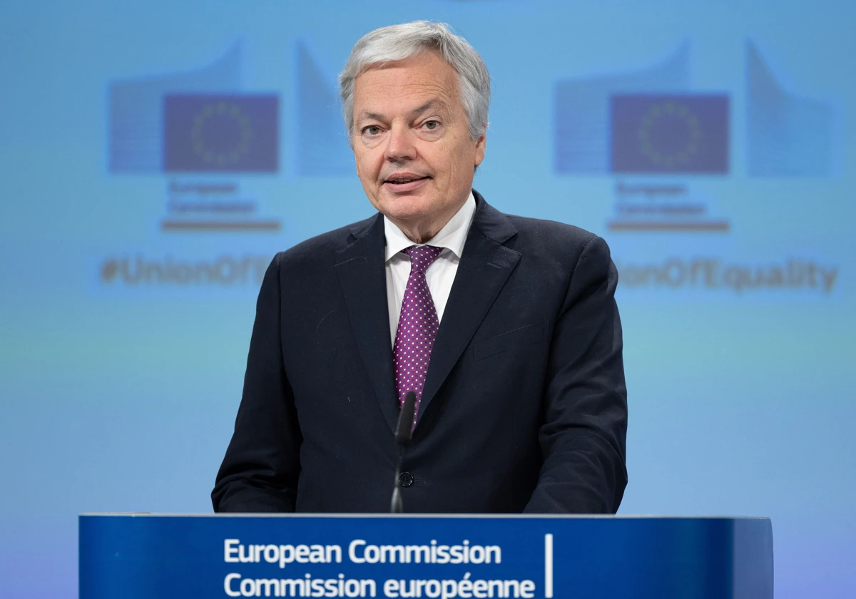 Didier Reynders, comisario europeo de Justicia