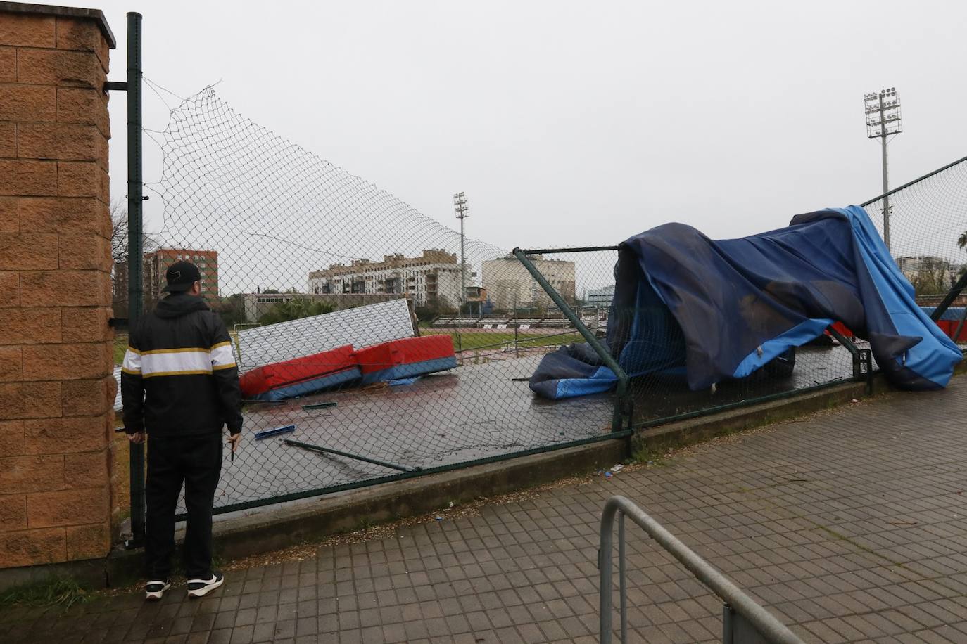 Fotos: los estragos de la lluvia y el viento en Córdoba