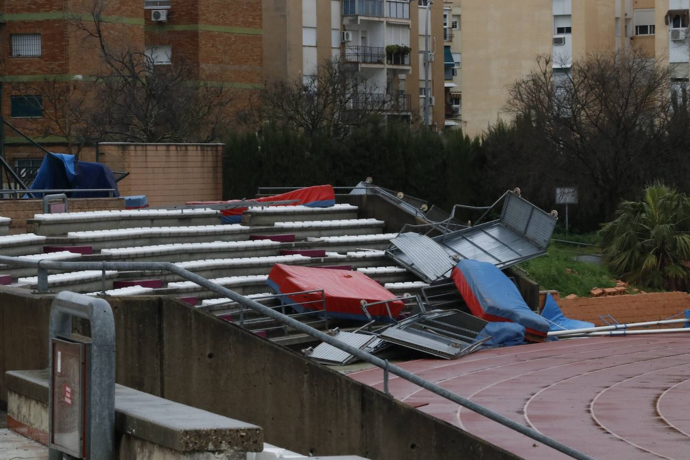 Fotos: los estragos de la lluvia y el viento en Córdoba