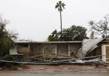 Fotos: los estragos de la lluvia y el viento