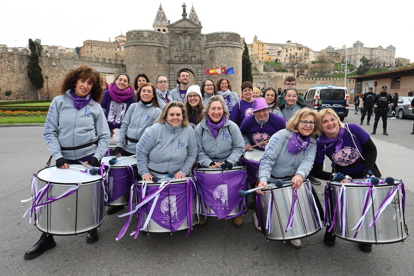El morado toma las calles clamando feminismo