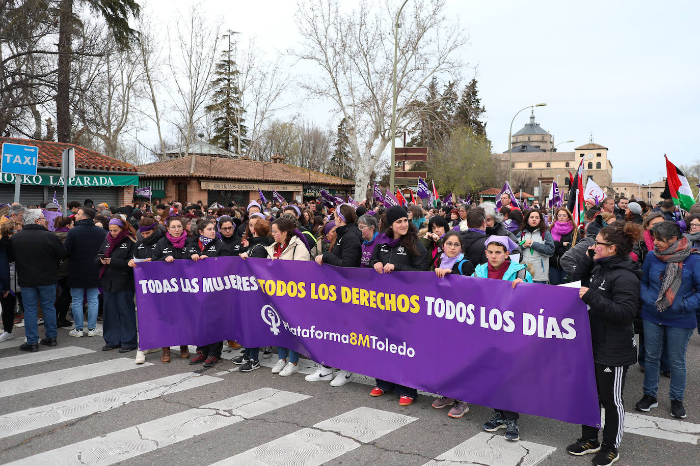 El morado toma las calles clamando feminismo