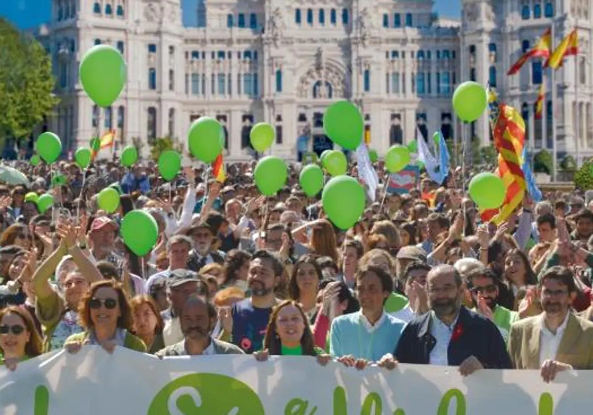 Manifestación 'Sí a la vida', en directo: última hora sobre la marcha hoy