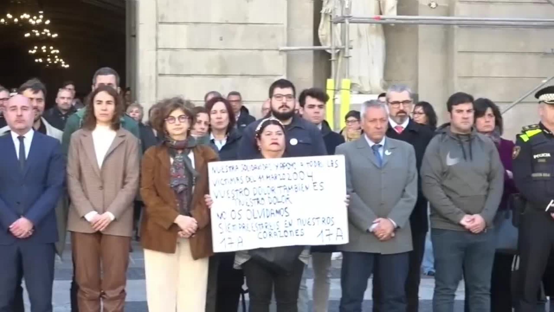 Barcelona recuerda a las víctimas del 11M y del terrorismo en Europa