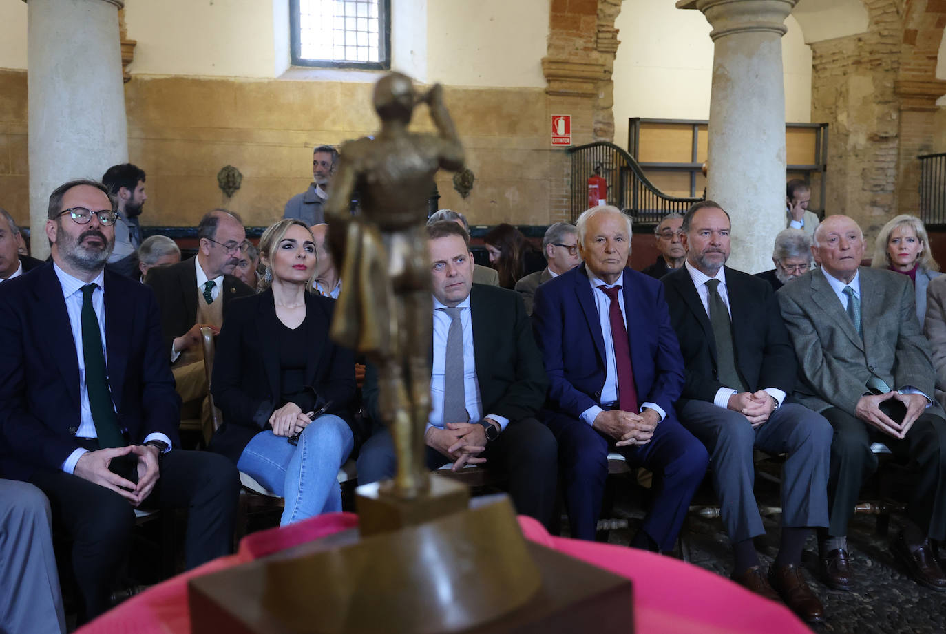 Fotos: el acto de presentación del premio que impulsa El Cordobés para defender la Tauromaquia