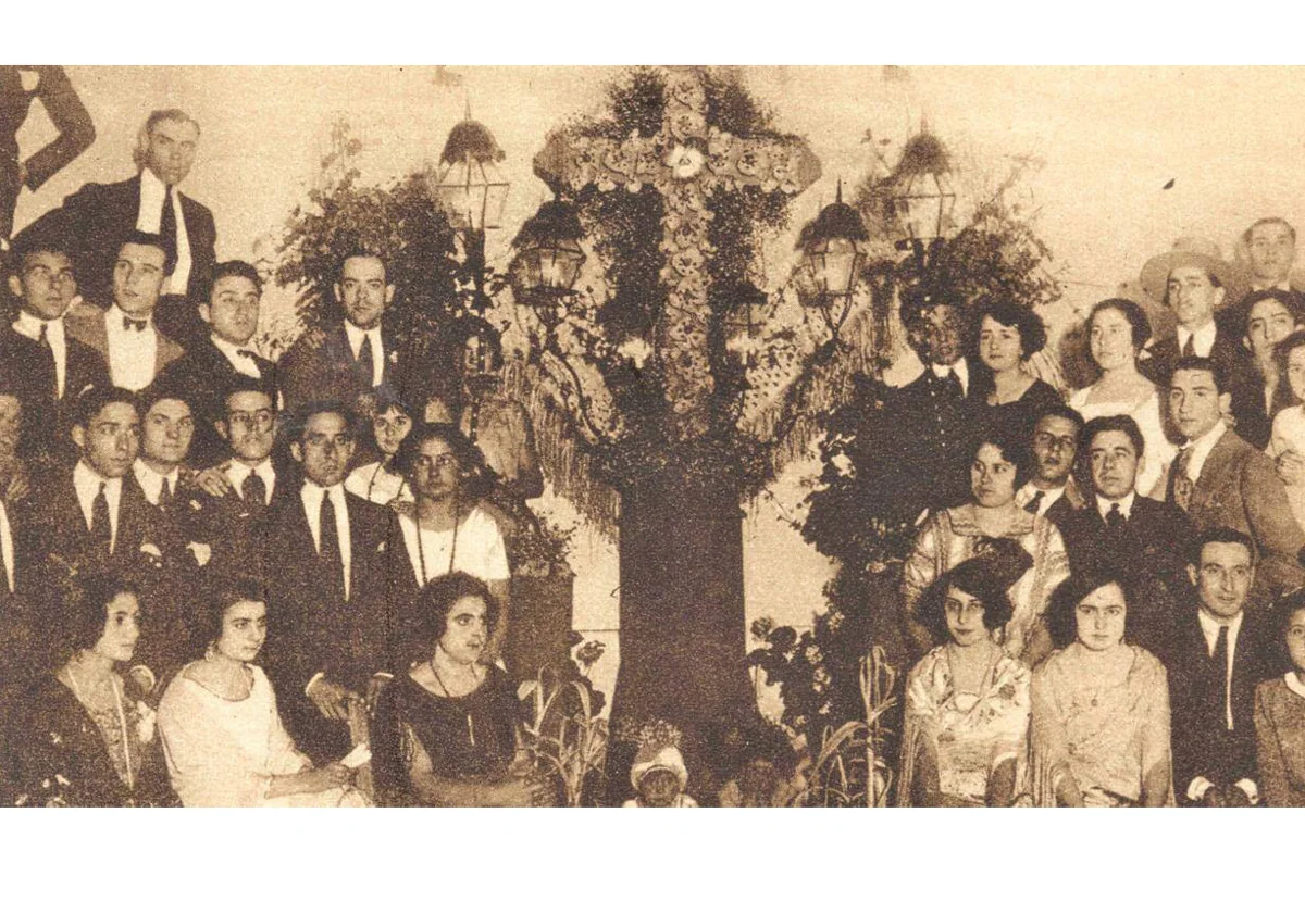 Cruz de Ocaña, 1, ganadora del primer concurso oficioso de Córdoba, en 1925