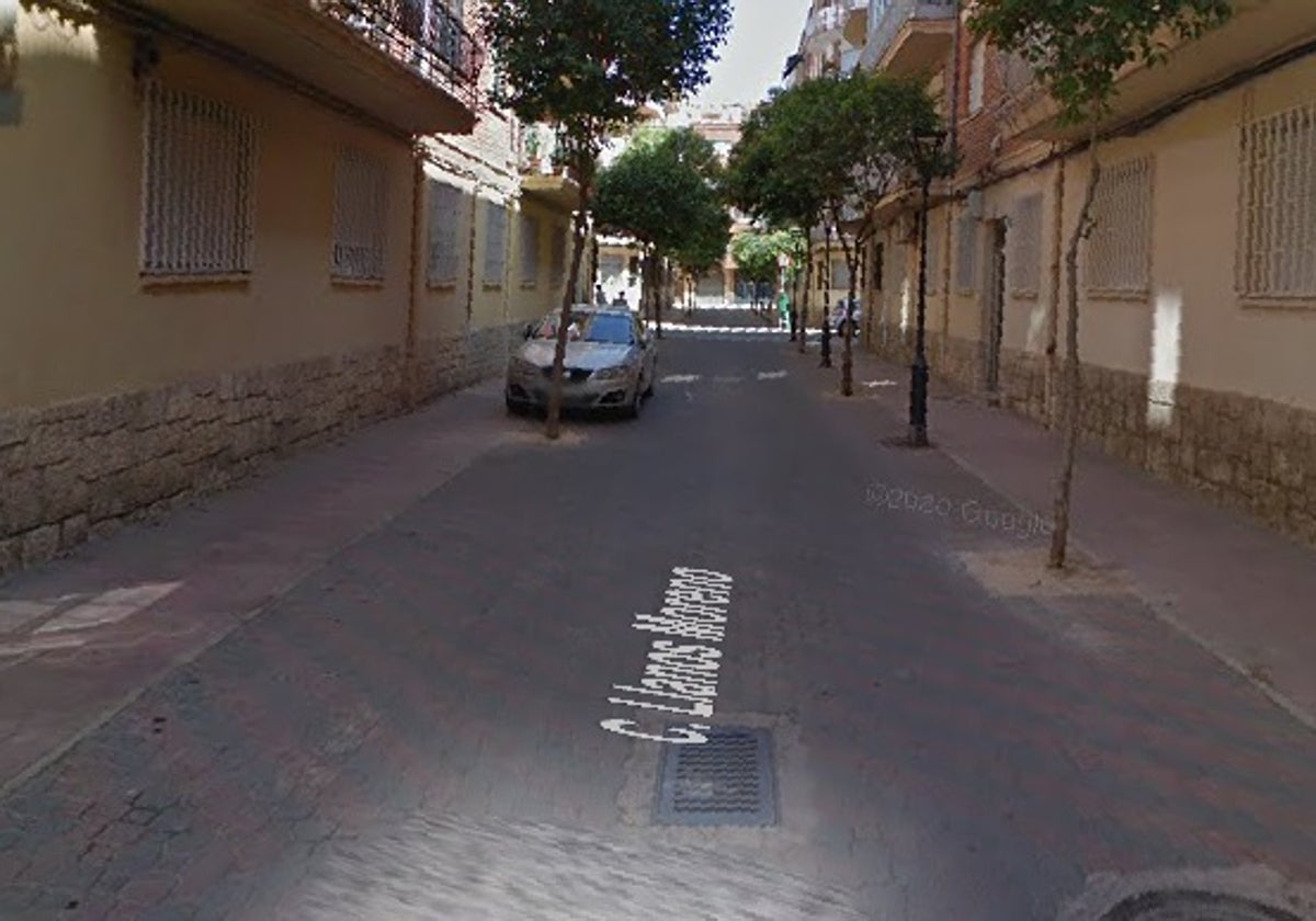 Calle donde ocurrieron los hechos