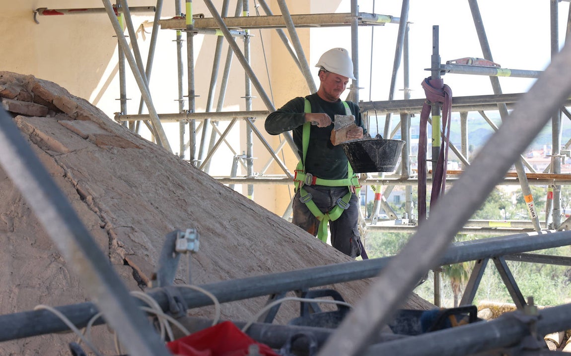 Fotos: la restauración de las cúpulas de la maqsura de la Mezquita-Catedral de Córdoba