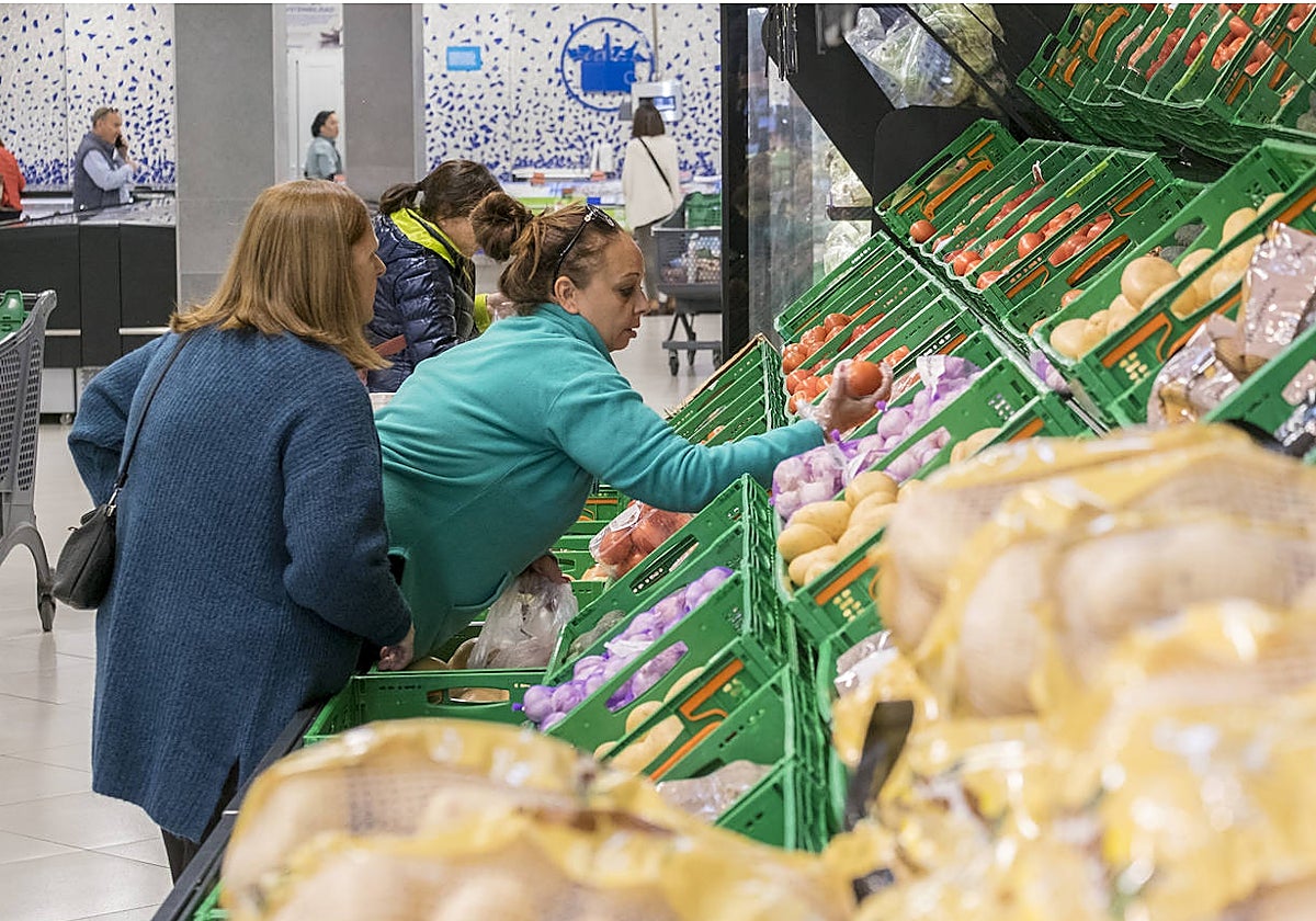 Imagen de un supermercado de Mercadona en Huelva