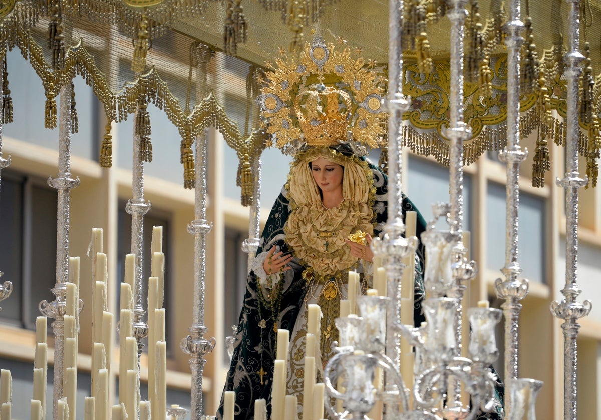 Virgen del Amparo de la Cofradía de la Pollinica