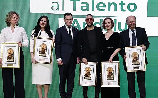 Premios al Talento Andaluz: «Contribuís a prestigiar la tierra en una plaza tan exigente como Madrid»