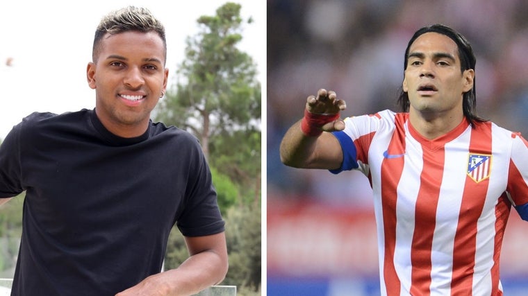 Rodrygo y Falcao