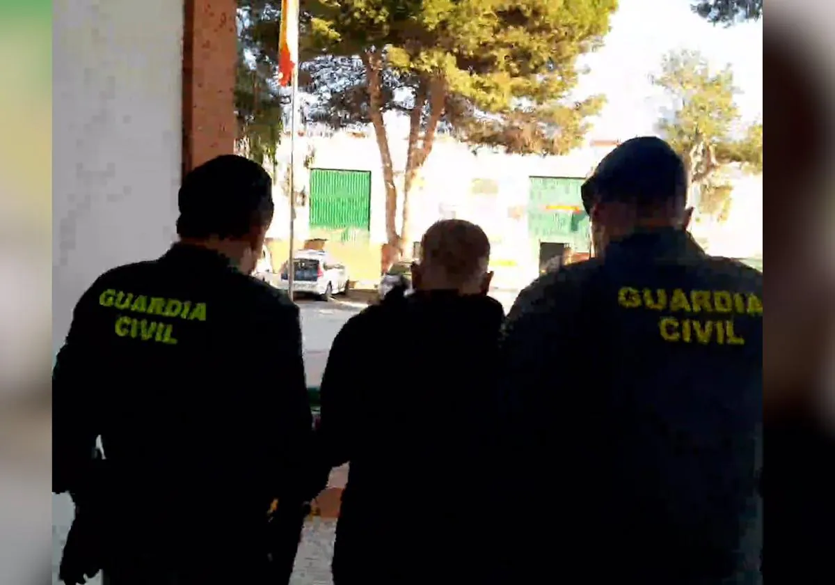 Una de las detenciones de la Guardia Civil