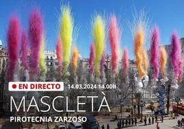 Revive la mascletà del jueves 14 de marzo de las Fallas de Valencia 2024