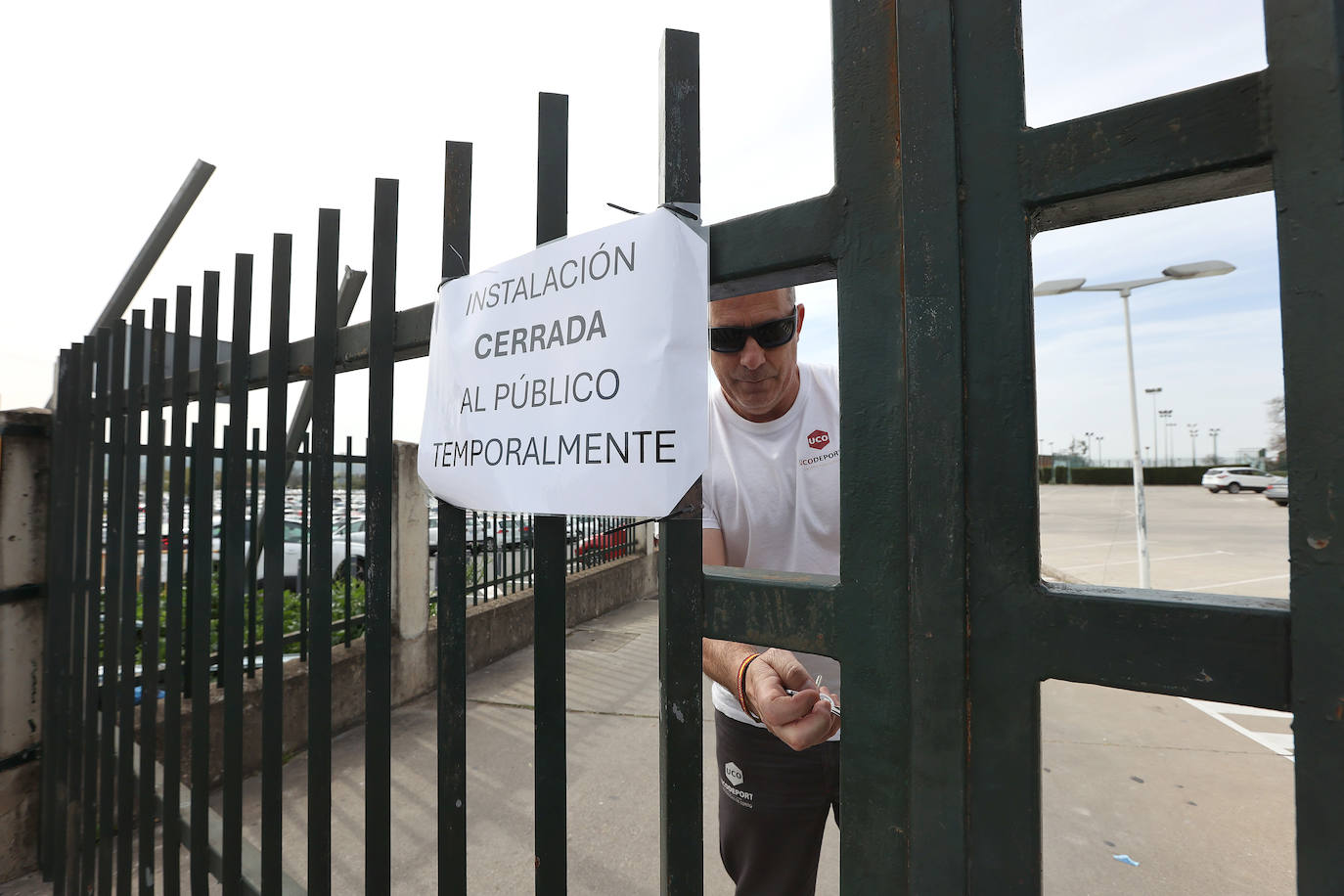 Fotos: en imágenes, los destrozos del tornado en las instalaciones de Ucodeporte en Córdoba