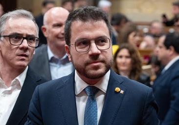 Aragonès pidió a Yolanda Díaz que ablandara a los comunes: «Si fuera Sánchez estaría enfadado»