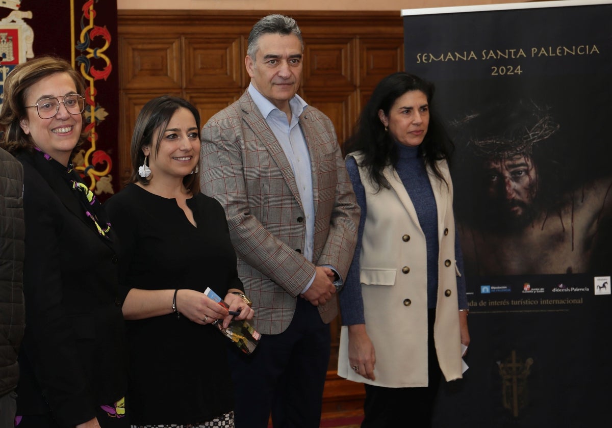 Presentación del cartel y la programación de la Semana Santa 2024 en Palencia