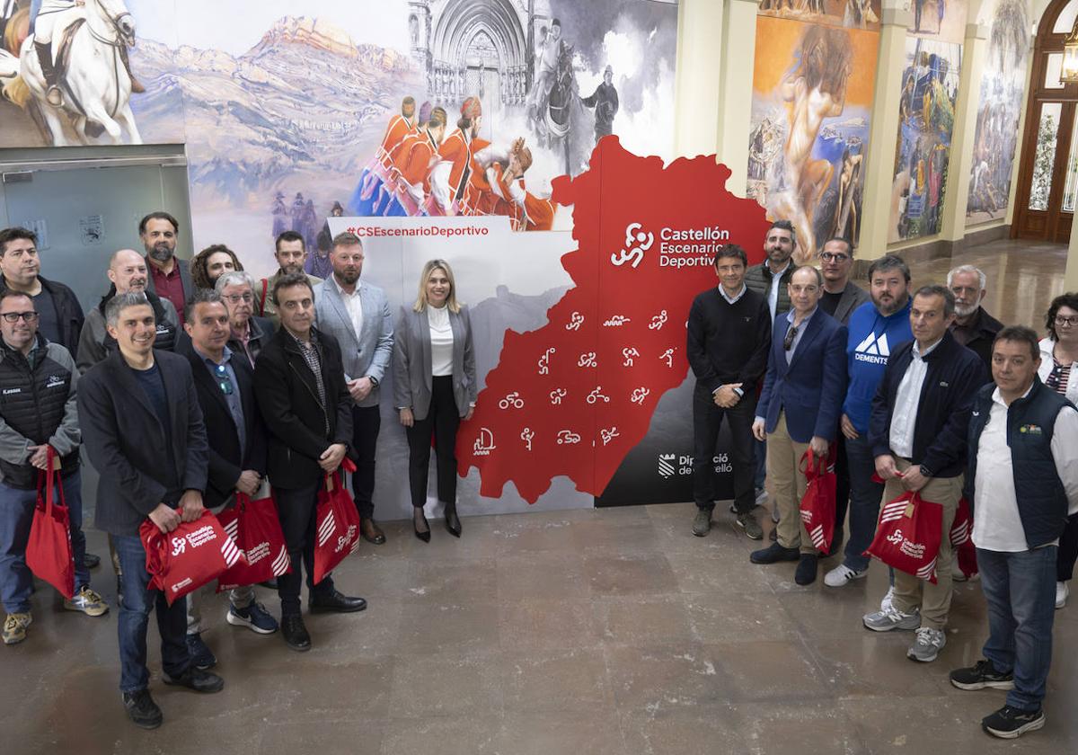 Imagen de la presentación de 'Castellón Escenario Deportivo' en la Diputación provincial