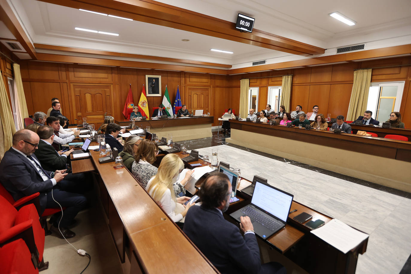 Fotos: el Pleno del Ayuntamiento de Córdoba