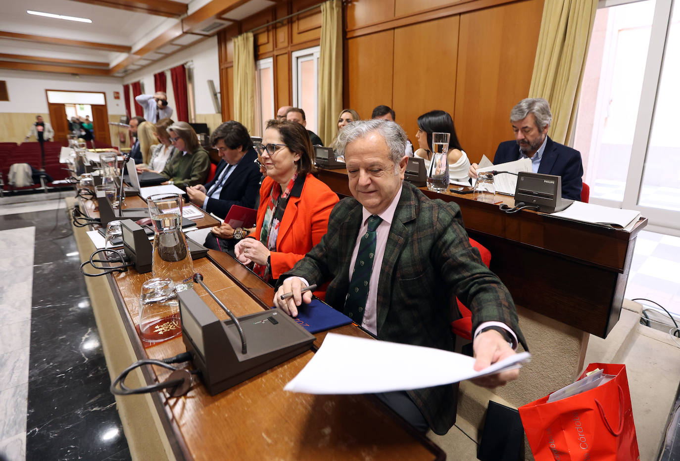 Fotos: el Pleno del Ayuntamiento de Córdoba