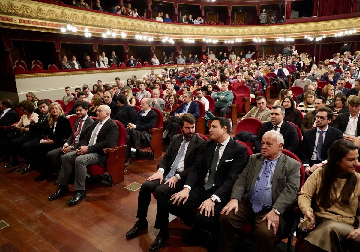 García-Gallardo, Santonja y Carnero en la presentación de la Feria Taurina de San Pedro Regalado de Valladolid