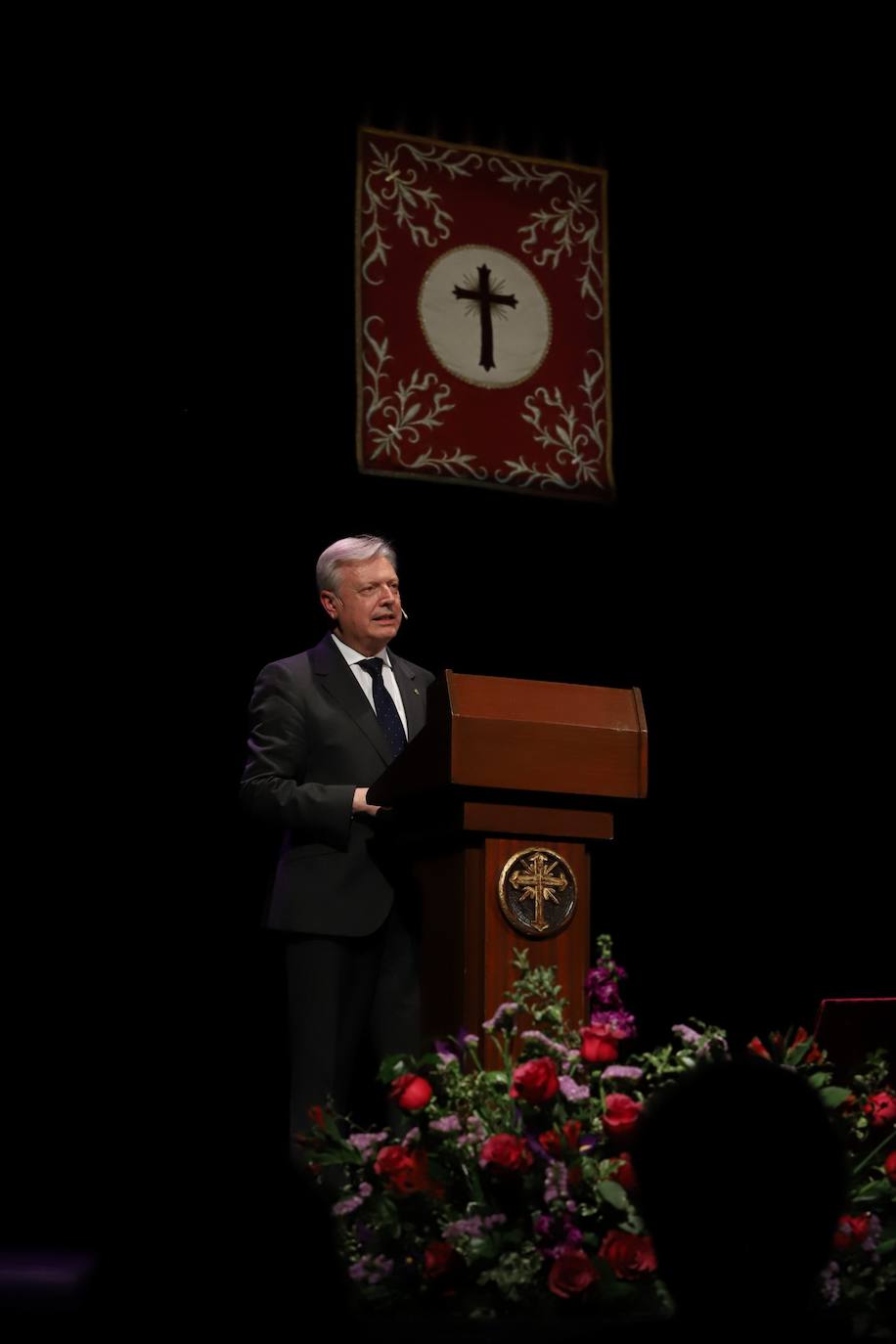 Fotos: el sentido anuncio de Juan José Primo Jurado de la Semana Santa de Córdoba