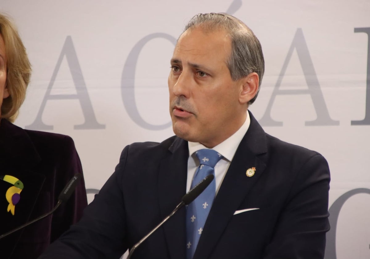 El decano del Colegio de Abogados de Madrid, Eugenio Ribón, este lunes