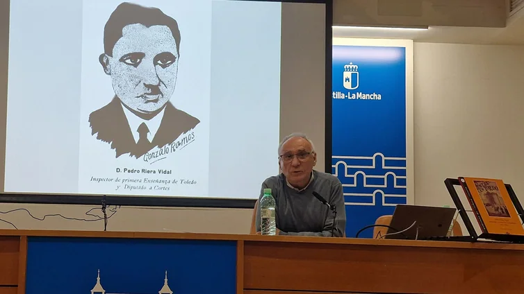Enrique Sánchez Lubián profundiza en la figura de Pedro Riera Vidal y su intensa vida en Toledo