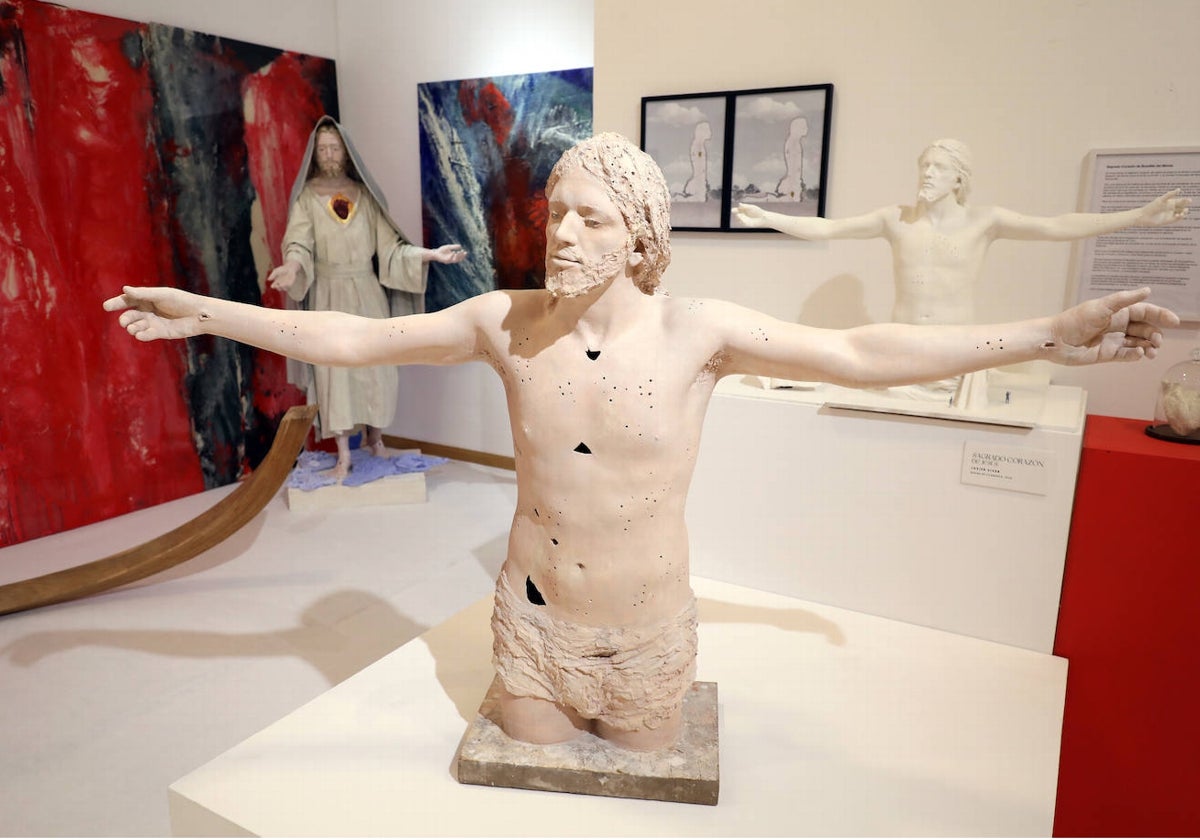 Una de las obras expuestas en la muestra