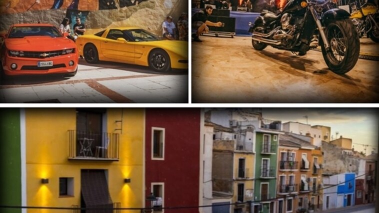 El Iberia Motor Fest de motos y coches americanos tendrá más color que nunca junto a las casas icónicas de Villajoyosa