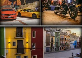 El Iberia Motor Fest de motos y coches americanos tendrá más color que nunca junto a las casas icónicas de Villajoyosa