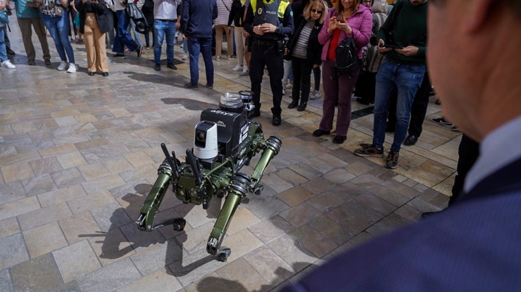 Pesa 35 kilos y utiliza sistemas de inteligencia artificial